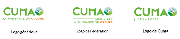 déclinaison logo Cuma