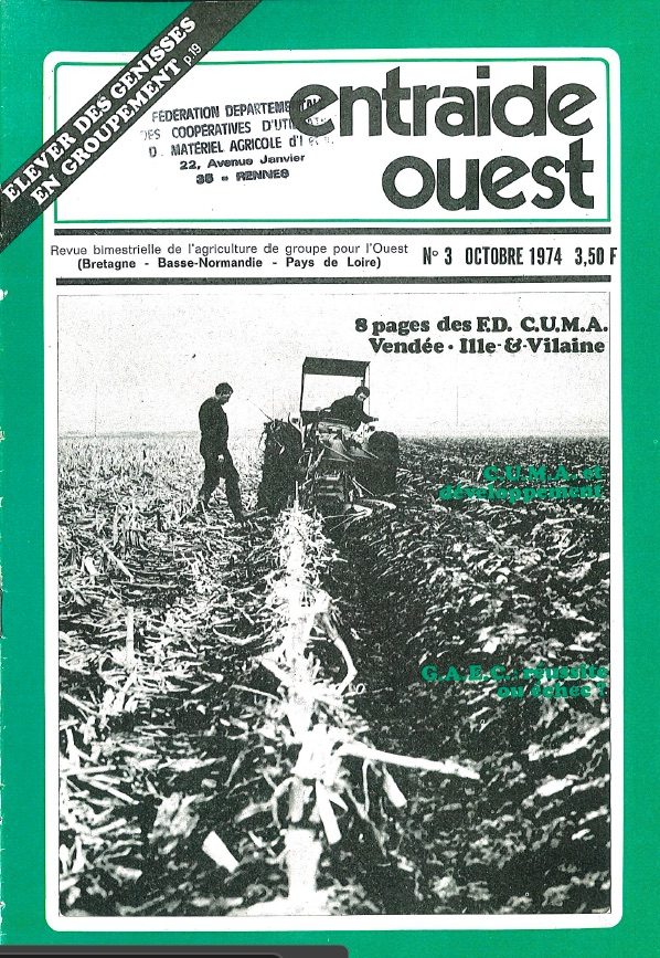 Entraid ouest cuma 1974