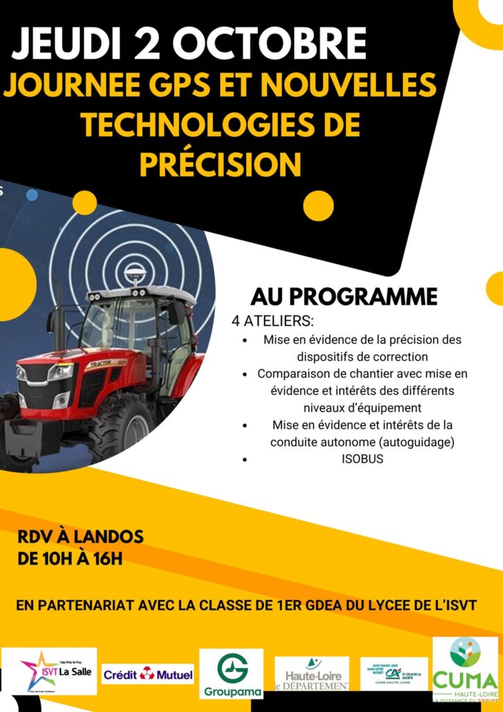 Journée GPS et nouvelles techologies de précision