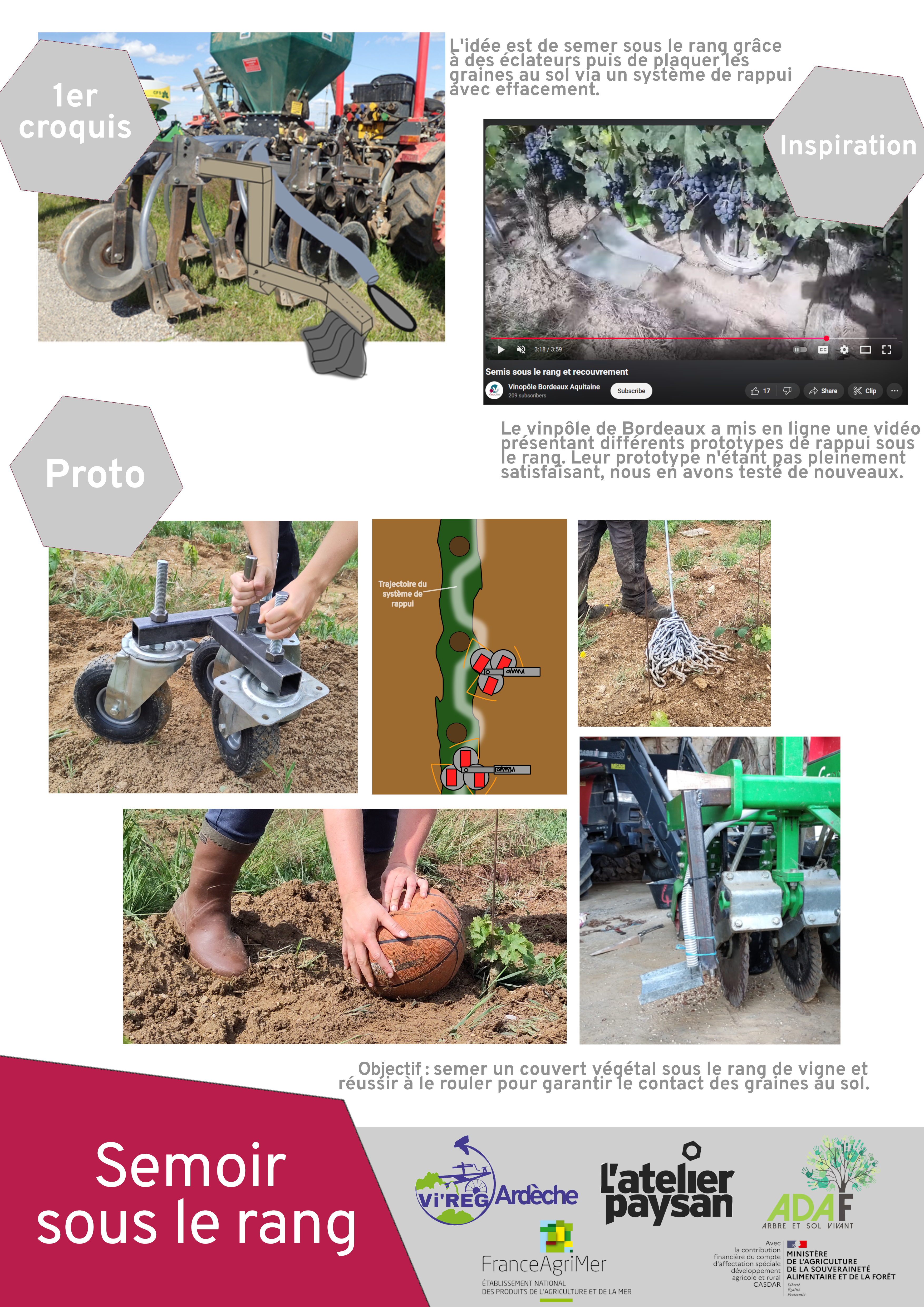 vireg Rappui sous le rang