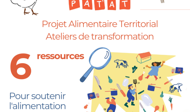 PAT AT est une étude portant sur "Projet alimentaire Territorial" et "Atelier de Transformation"