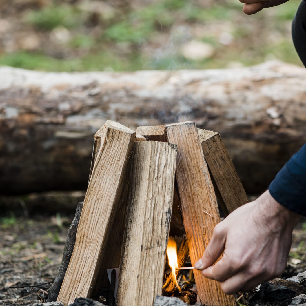 feu de bois